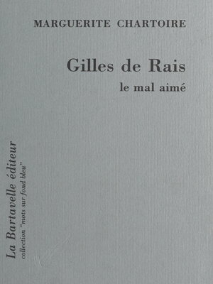 cover image of Gilles de Rais